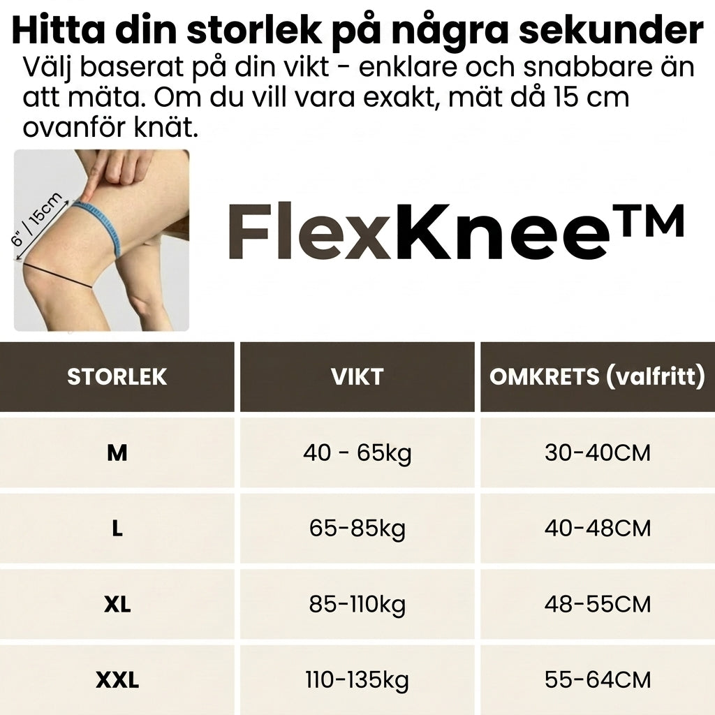 FlexKnee | Återfå styrkan i ditt knä.