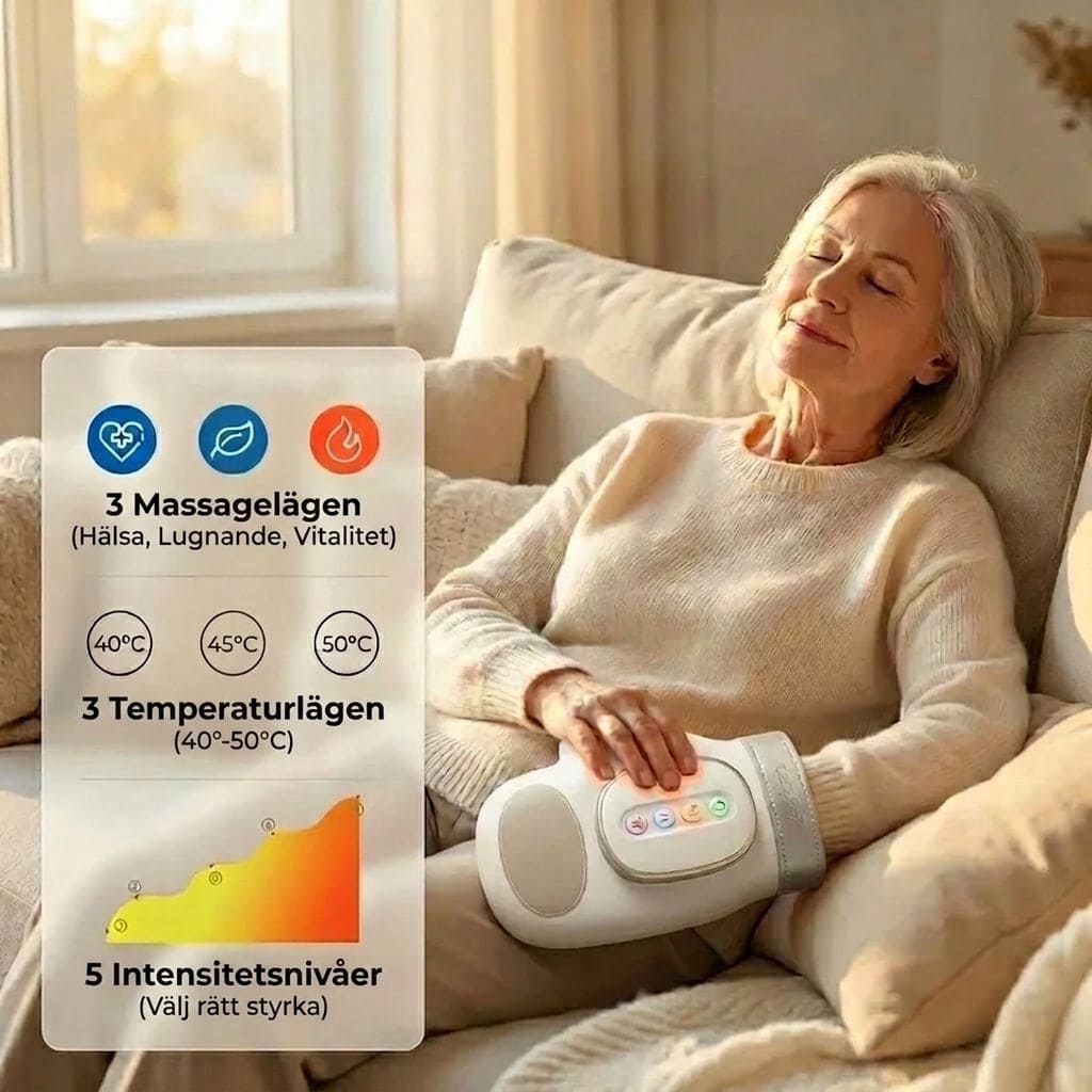 CalmHand | Inga fler stela fingrar, stickningar eller molande värk.